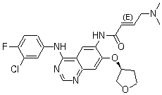 structure of CAS# 850140-72-6, Afatinib