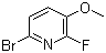 structure of CAS# 850142-73-3, 6-溴-2-氟-3-甲氧基吡啶