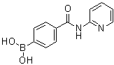 structure of CAS# 850568-25-1, [4-[(Pyridin-2-yl)carbamoyl]phenyl]boronic acid