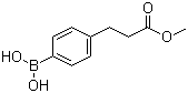 structure of CAS# 850568-44-4, 4-(2-甲氧羰基乙基)苯基硼酸