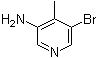 structure of CAS# 850892-12-5, 3-氨基-5-溴-4-甲基吡啶