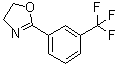 structure of CAS# 851513-74-1, 4,5-二氢-2-[3-(三氟甲基)苯基]恶唑