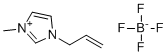 structure of CAS# 851606-63-8, 1-Allyl-3-methylimidazolium tetrafluoroborate
