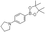 structure of CAS# 852227-90-8, 4-(1-吡咯烷基)苯硼酸频哪醇酯