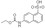 CAS # 85237-52-1, 6-[(Ethoxycarbonyl)amino]-1-naphthalenesulfonic acid