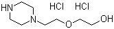 structure of CAS# 85293-16-9, 1-[2-(2-羟基乙氧基)乙基]哌嗪二盐酸盐