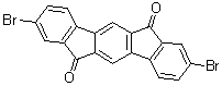 structure of CAS# 853234-57-8, 2,8-Dibromoindeno[1,2-b]fluorene-6,12-dione