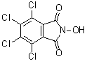 structure of CAS# 85342-65-0, 4,5,6,7-Tetrachloro-2-hydroxy-1H-isoindole-1,3(2H)-dione