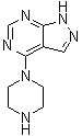 CAS # 853687-31-7, 4-(1-Piperazinyl)-1H-pyrazolo[3,4-d]pyrimidine