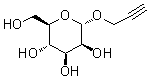 structure of CAS# 854262-01-4, 炔丙基 alpha-D-吡喃甘露糖苷