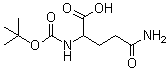 CAS # 85535-45-1, N2-[(1,1-Dimethylethoxy)carbonyl]-DL-glutamine