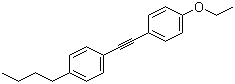 structure of CAS# 85583-83-1, 1-正丁基-4-[(4-乙氧基苯基l)乙炔基]苯