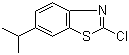 structure of CAS# 856171-16-9, 2-氯-6-异丙基苯并噻唑