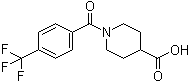 CAS # 856215-36-6, 1-[[4-(Trifluoromethyl)phenyl]carbonyl]-4-piperidinecarboxylic acid
