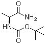 structure of CAS# 85642-13-3, Boc-L-丙氨酰胺