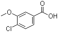 structure of CAS# 85740-98-3, 4-氯-3-甲氧基苯甲酸