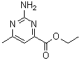 structure of CAS# 857410-67-4, 2-Amino-6-methyl-4-pyrimidinecarboxylic acid ethyl ester