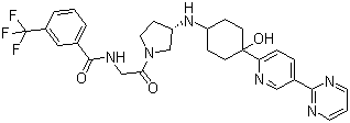 structure of CAS# 857679-55-1, INCB 8761