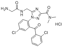 structure of CAS# 85815-37-8, Rilmazafone hydrochloride
