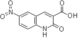 structure of CAS# 85870-49-1, 1,2-Dihydro-6-nitro-2-oxo-3-quinolinecarboxylic acid