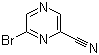 structure of CAS# 859064-02-1, 2-溴-6-氰基吡嗪