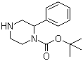 structure of CAS# 859518-32-4, N-1-Boc-2-Phenylpiperazine