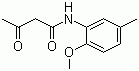 CAS 登录号：85968-72-5, 乙酰乙酰克利西丁, N-(2-甲氧基-5-甲基苯基)-3-氧代-丁酰胺