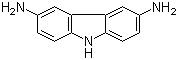 structure of CAS# 86-71-5, 3,6-Diaminocarbazole