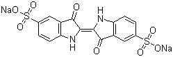 structure of CAS# 860-22-0, Acid Blue 74