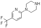 CAS 登录号：860027-49-2, 1-[5-(三氟甲基)-2-吡啶基]哌嗪(氘标记)