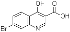 structure of CAS# 860205-92-1, 7-Bromo-4-hydroxy-3-quinolinecarboxylic acid