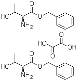 structure of CAS# 86088-59-7, L-苏氨酸苄酯半草酸盐