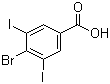 CAS # 861117-99-9, 4-Bromo-3,5-diiodobenzoic acid