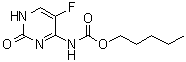 structure of CAS# 862508-03-0, (5-氟-1,2-二氢-2-氧代-4-嘧啶基)氨基甲酸戊酯