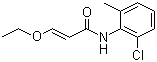 structure of CAS# 863127-76-8, (E)-N-(2-氯-6-甲基苯基)-3-乙氧基丙烯酰胺
