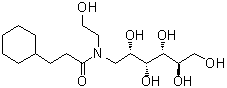 CAS 登录号：864434-14-0, 1-[(3-环己基-1-氧代丙基)(2-羟基乙基)氨基]-1-脱氧-D-山梨糖醇