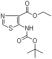 CAS # 864436-92-0, 5-[[(tert-Butoxy)carbonyl]amino]-4-thiazolecarboxylic acid ethyl ester