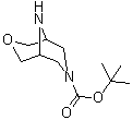 structure of CAS# 864448-41-9, 3-氧杂-7,9-二氮杂双环[3.3.1]壬烷-7-羧酸叔丁酯