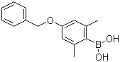 structure of CAS# 865139-18-0, 2,6-二甲基-4-苄氧基苯硼酸