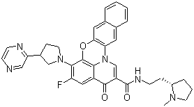 structure of CAS# 865311-47-3, CX 3543