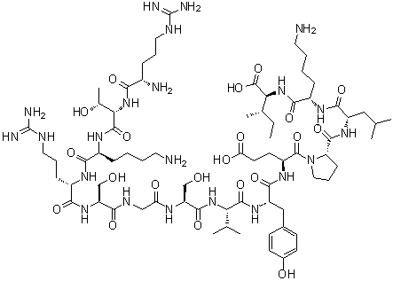 structure of CAS# 86555-35-3, Malantide