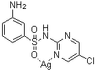 CAS 登录号：86568-11-8 (82204-92-0), 3-氨基-N-(5-氯-2-嘧啶基)苯磺酰胺银络合物
