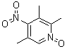 CAS # 86604-79-7, 4-Nitro-2,3,5-trimethylpyridine N-oxide, 2,3,5-Trimethyl-4-nitropyridine 1-oxide, 2,3,5-Trimethyl-4-nitropyridine N-oxide