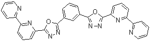 structure of CAS# 866117-19-3, 1,3-Bis[2-(2,2'-bipyridin-6-yl)-1,3,4-oxadiazol-5-yl]benzene