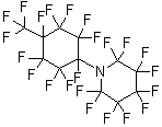 structure of CAS# 86630-50-4, 全氟-N-(4-甲基环己基)哌啶