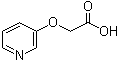 structure of CAS# 86649-57-2, 3-吡啶基氧基乙酸