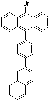 structure of CAS# 866611-29-2, 9-Bromo-10-[4-(2-naphthalenyl)phenyl]anthracene