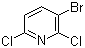 structure of CAS# 866755-20-6, 3-Bromo-2,6-dichloropyridine