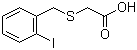 CAS # 867202-85-5, 2-Iodophenylmethylthioacetic acid, 2-[[(2-Iodophenyl)methyl]thio]acetic acid