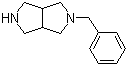 structure of CAS# 86732-22-1, 3-苄基-3,7-二氮杂双环[3.3.0]辛烷